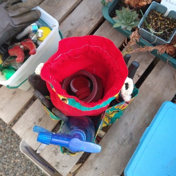 Vintage Native American print bucket bag - Picture 8 of 10